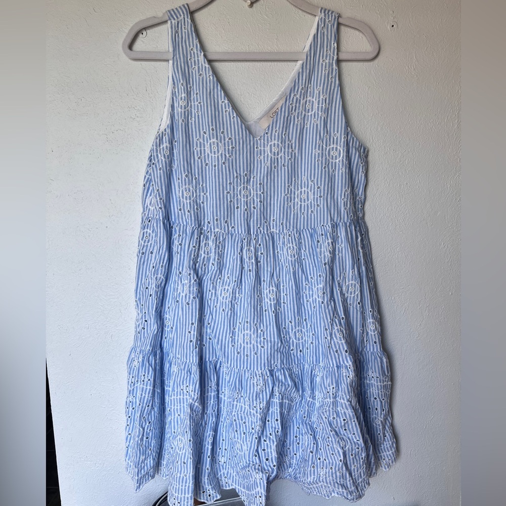 Loft Eyelet Dress